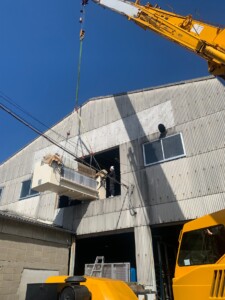 重量物輸送・搬入例